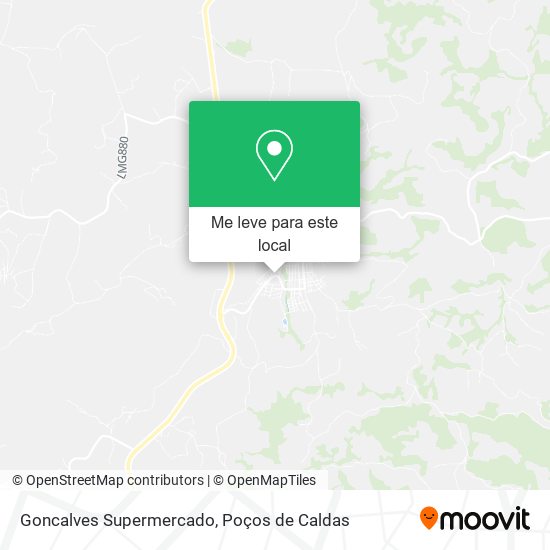 Goncalves Supermercado mapa