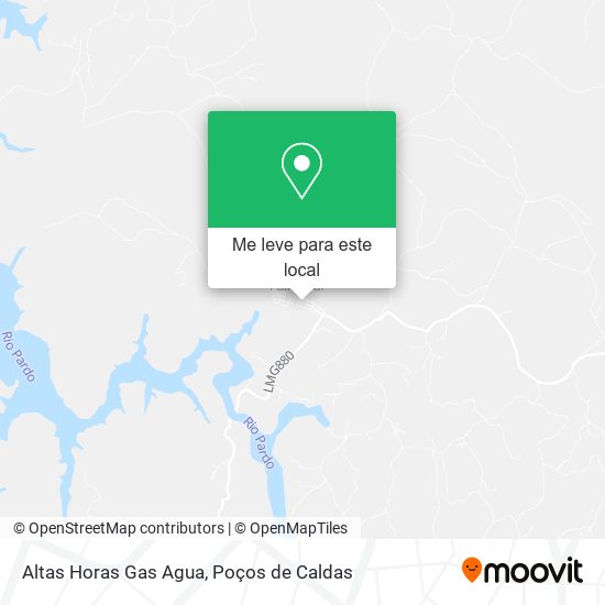 Altas Horas Gas Agua mapa