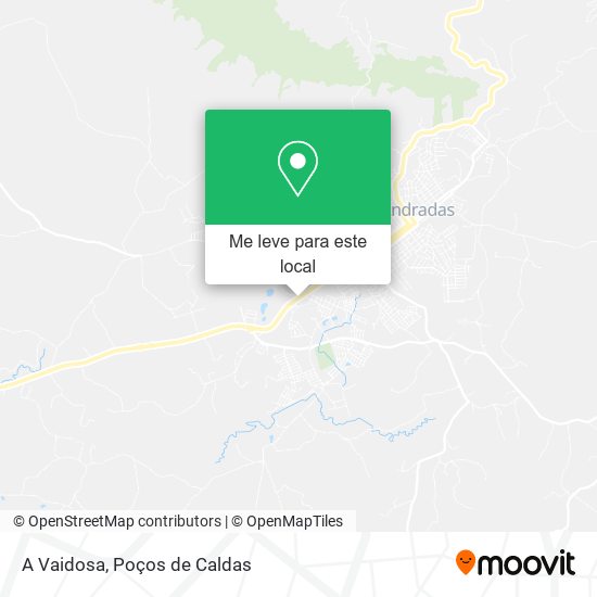 A Vaidosa mapa