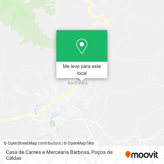 Casa de Carnes e Mercearia Barbosa mapa