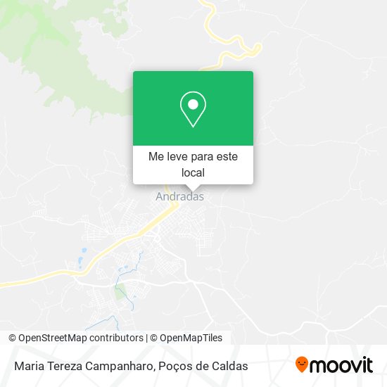 Maria Tereza Campanharo mapa
