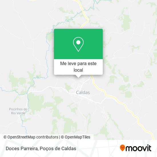 Doces Parreira mapa