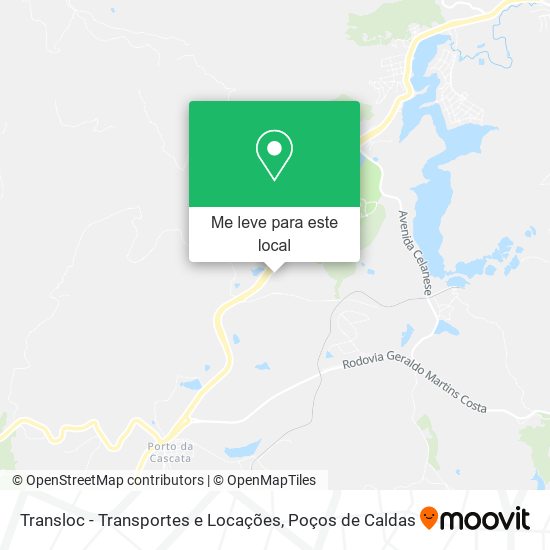 Transloc - Transportes e Locações mapa