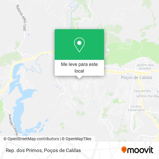 Rep. dos Primos mapa