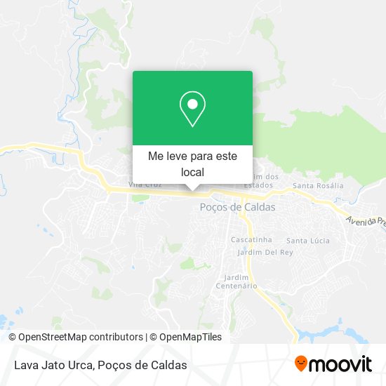 Lava Jato Urca mapa