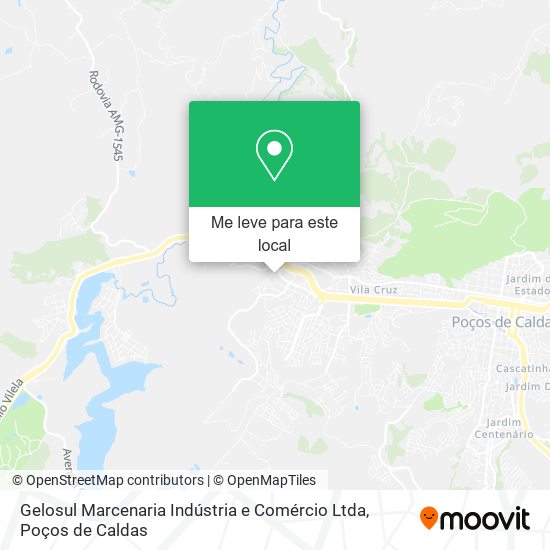 Gelosul Marcenaria Indústria e Comércio Ltda mapa