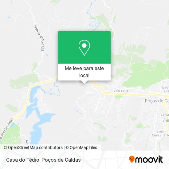 Casa do Tédio mapa