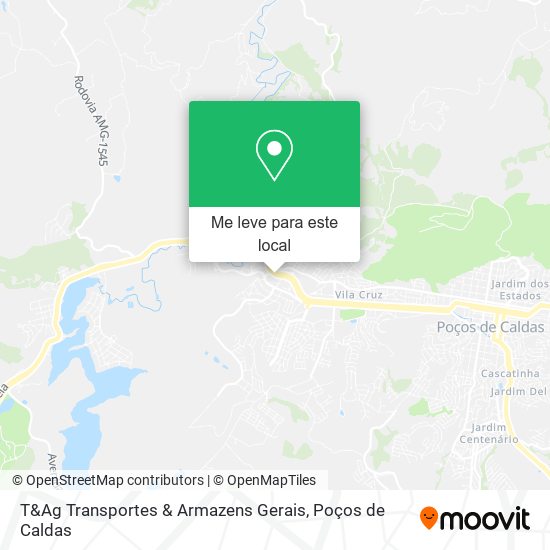 T&Ag Transportes & Armazens Gerais mapa