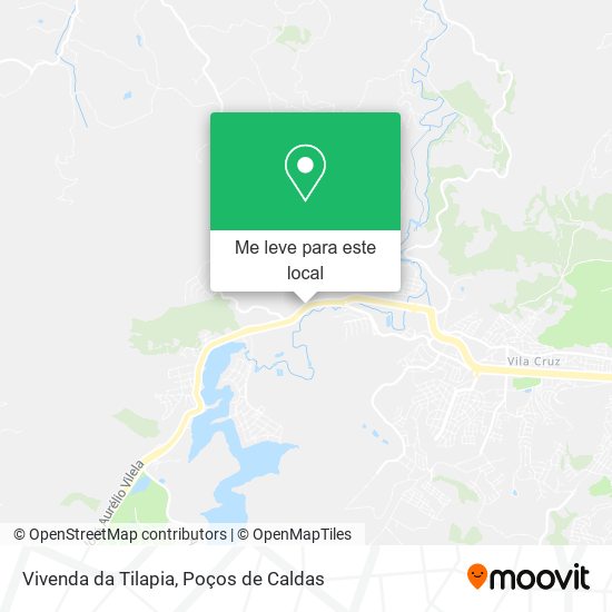 Vivenda da Tilapia mapa