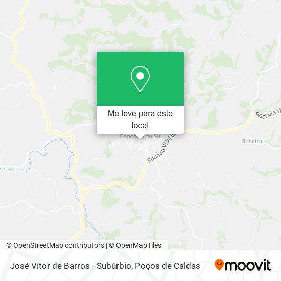 José Vítor de Barros - Subúrbio mapa