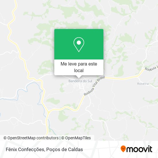 Fênix Confecções mapa