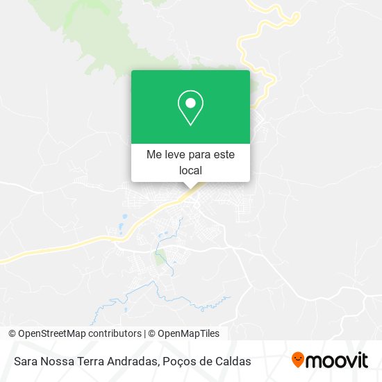 Sara Nossa Terra Andradas mapa