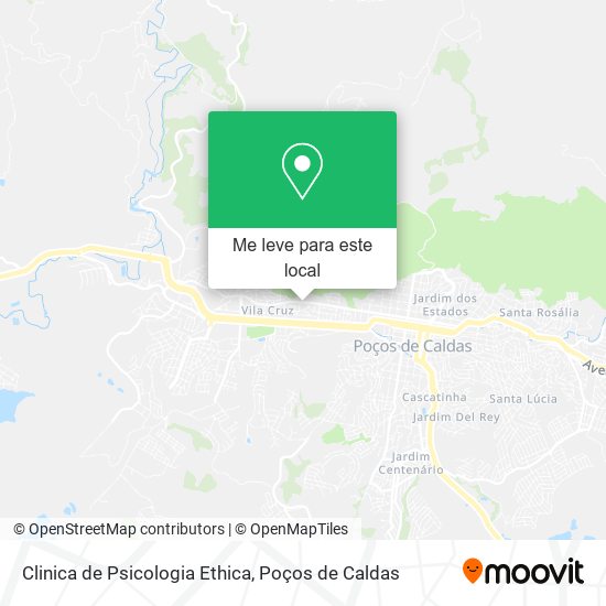 Clinica de Psicologia Ethica mapa