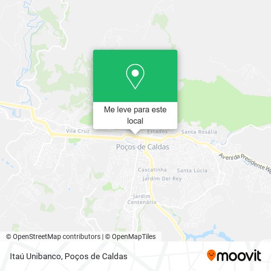 Itaú Unibanco mapa