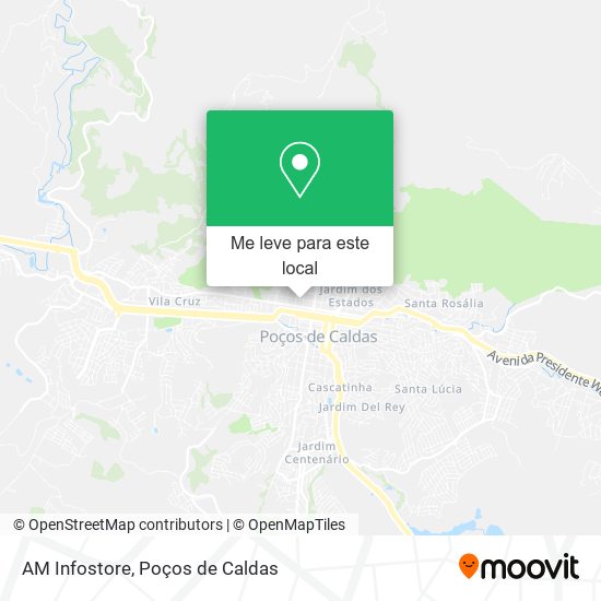 AM Infostore mapa
