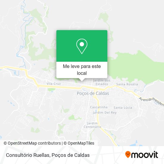 Consultório Ruellas mapa