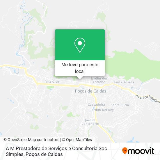 A M Prestadora de Serviços e Consultoria Soc Simples mapa