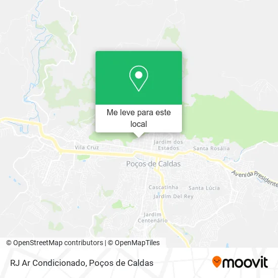 RJ Ar Condicionado mapa