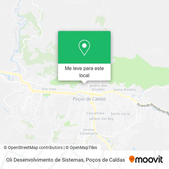 Oli Desenvolvimento de Sistemas mapa