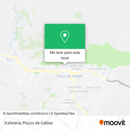 Kafeteria mapa