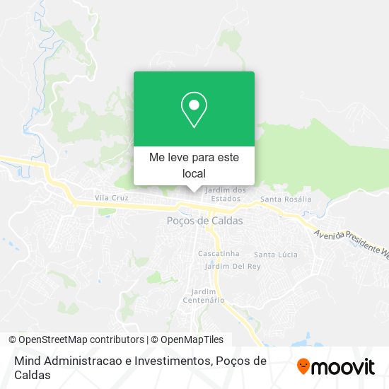 Mind Administracao e Investimentos mapa