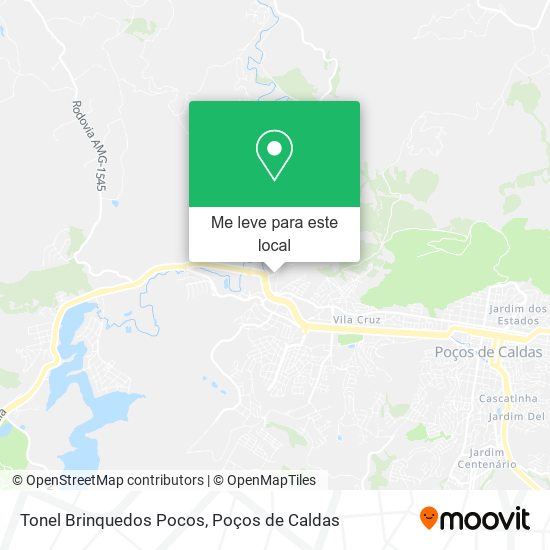 Tonel Brinquedos Pocos mapa