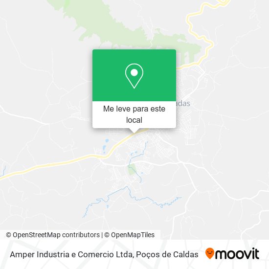 Amper Industria e Comercio Ltda mapa