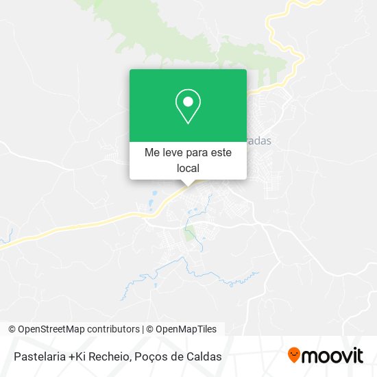 Pastelaria +Ki Recheio mapa