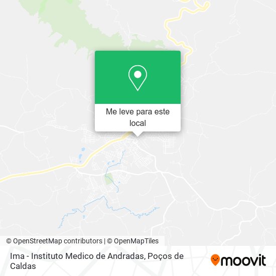 Ima - Instituto Medico de Andradas mapa