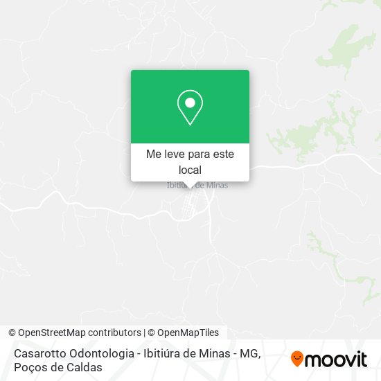 Casarotto Odontologia - Ibitiúra de Minas - MG mapa