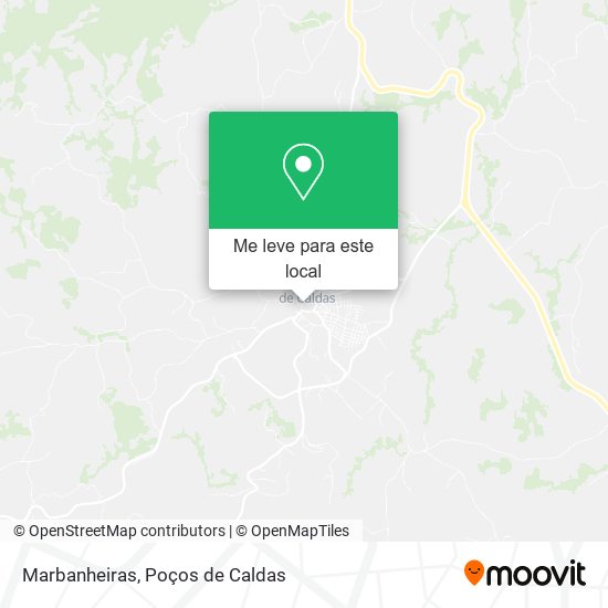 Marbanheiras mapa