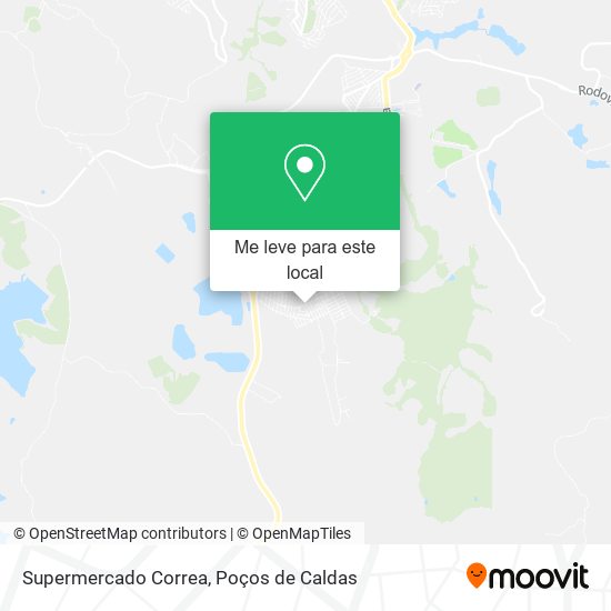 Supermercado Correa mapa