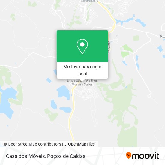 Casa dos Móveis mapa