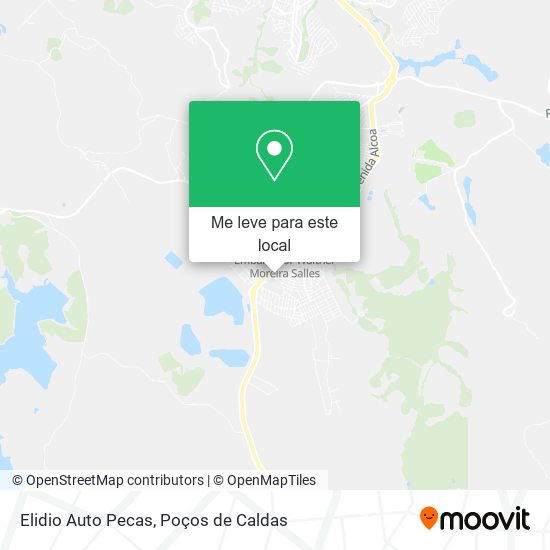 Elidio Auto Pecas mapa