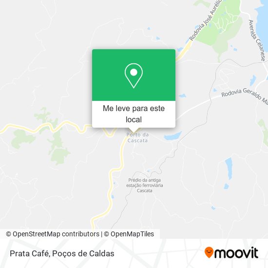 Prata Café mapa