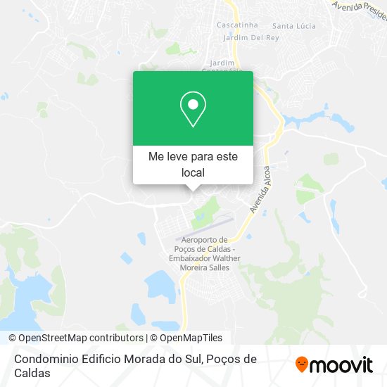 Condominio Edificio Morada do Sul mapa