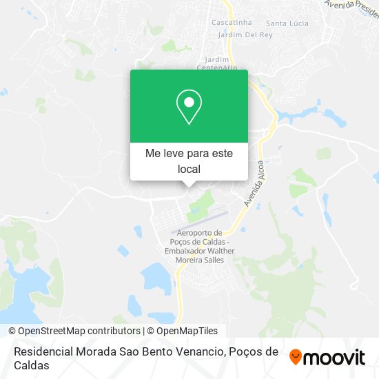 Residencial Morada Sao Bento Venancio mapa