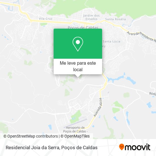 Residencial Joia da Serra mapa