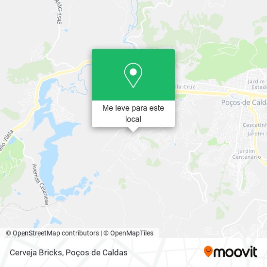 Cerveja Bricks mapa