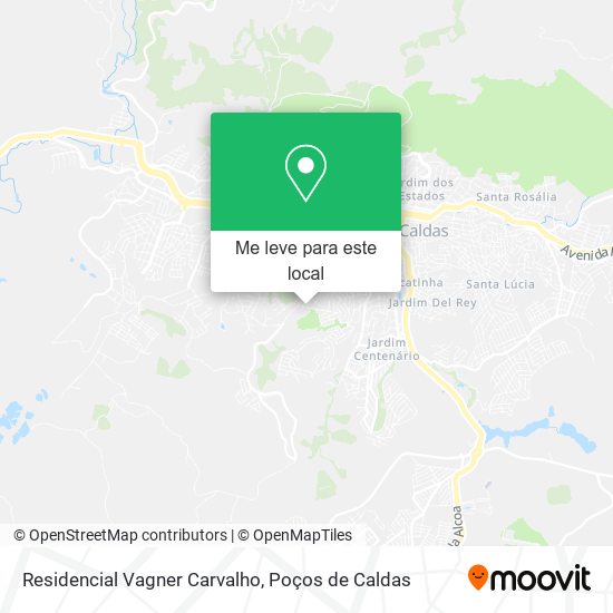 Residencial Vagner Carvalho mapa
