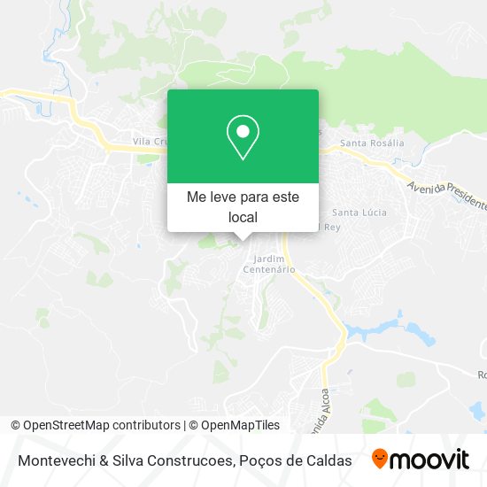 Montevechi & Silva Construcoes mapa