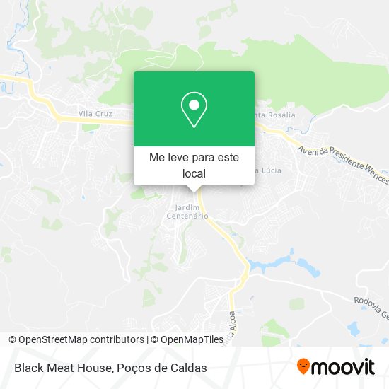 Black Meat House mapa