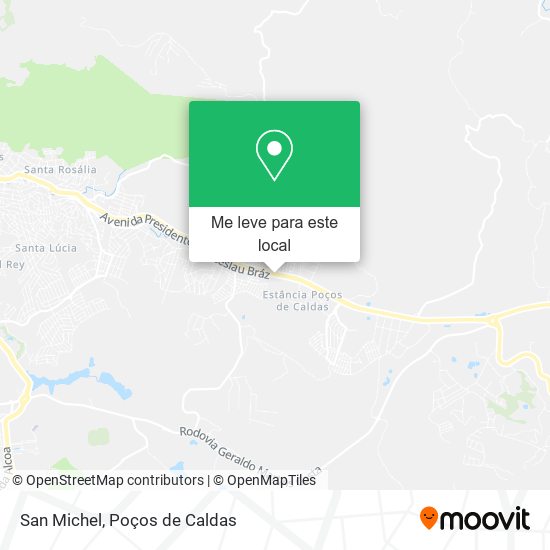 San Michel mapa