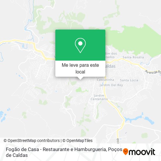 Fogão de Casa - Restaurante e Hamburgueria mapa