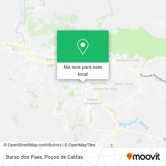Barao dos Paes mapa