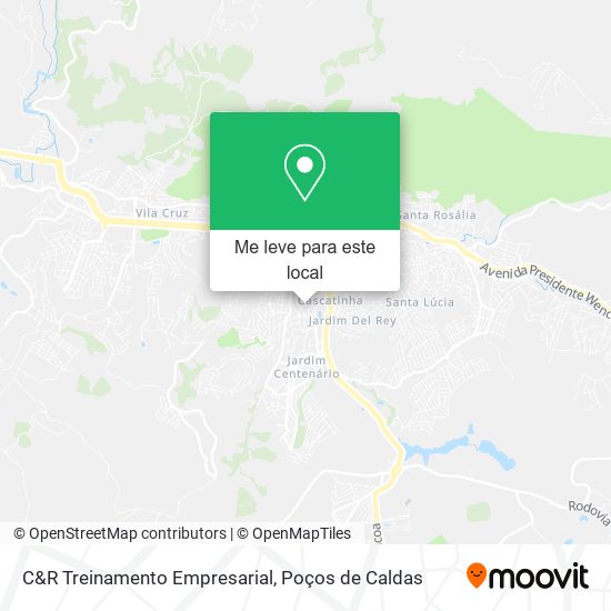 C&R Treinamento Empresarial mapa
