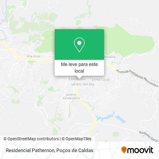 Residencial Pathernon mapa
