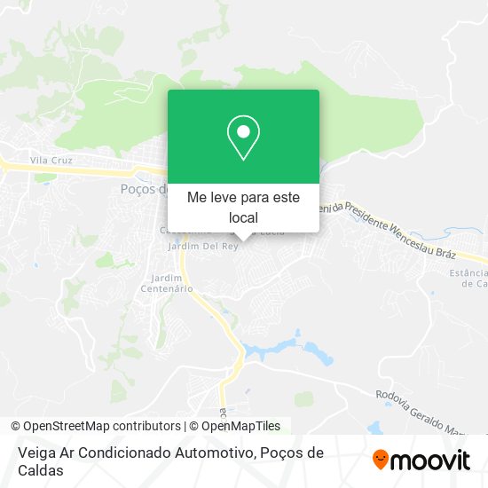 Veiga Ar Condicionado Automotivo mapa