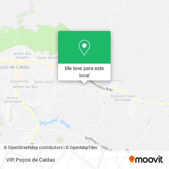 VIP mapa