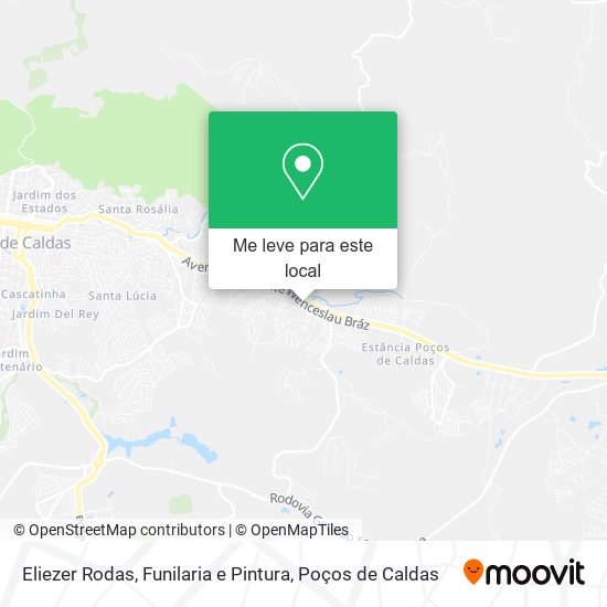 Eliezer Rodas, Funilaria e Pintura mapa